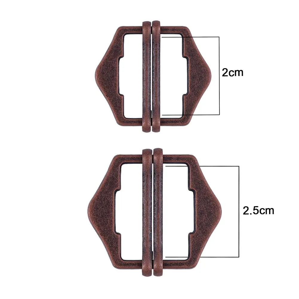 Double Webbing Adjuster Tailor's Choice Buckle for Pant/Waistcoat