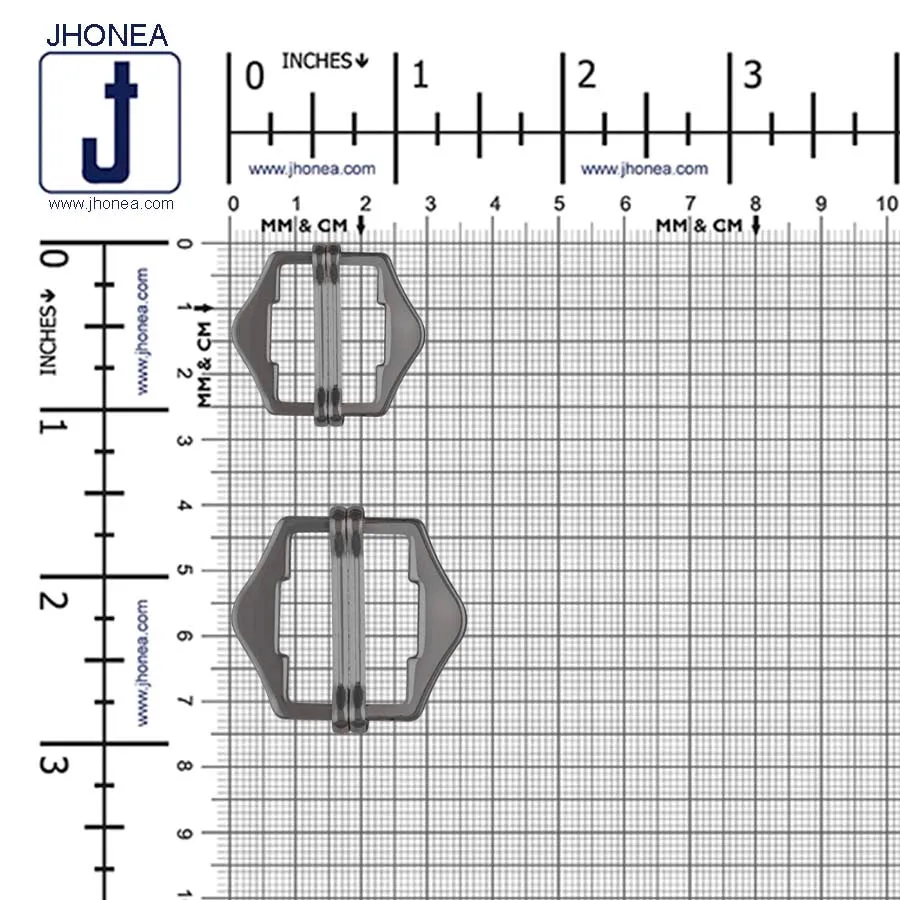 Double Webbing Adjuster Tailor's Choice Buckle for Pant/Waistcoat