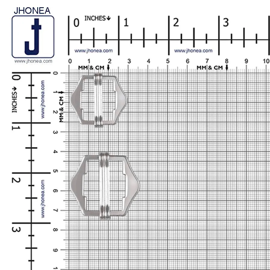 Double Webbing Adjuster Tailor's Choice Buckle for Pant/Waistcoat