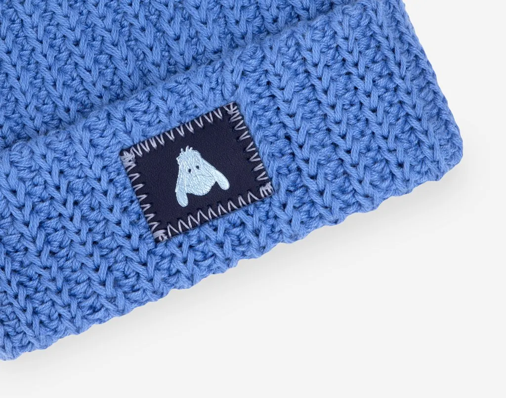 Eeyore Soft Blue Baby Pom Beanie