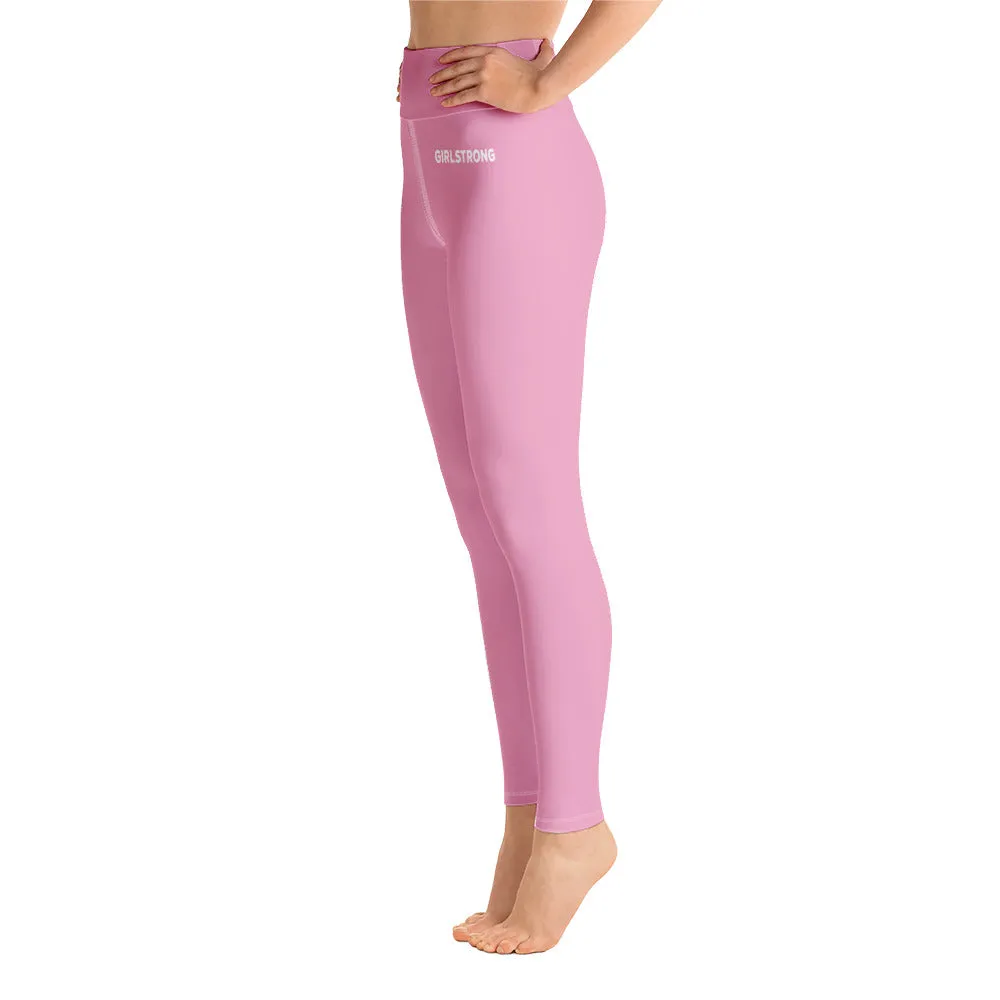 ELEVATED ESSENTIALS, BOOTY BOOSTING HIGH WAISTBAND LEGGING PRETTY PINK