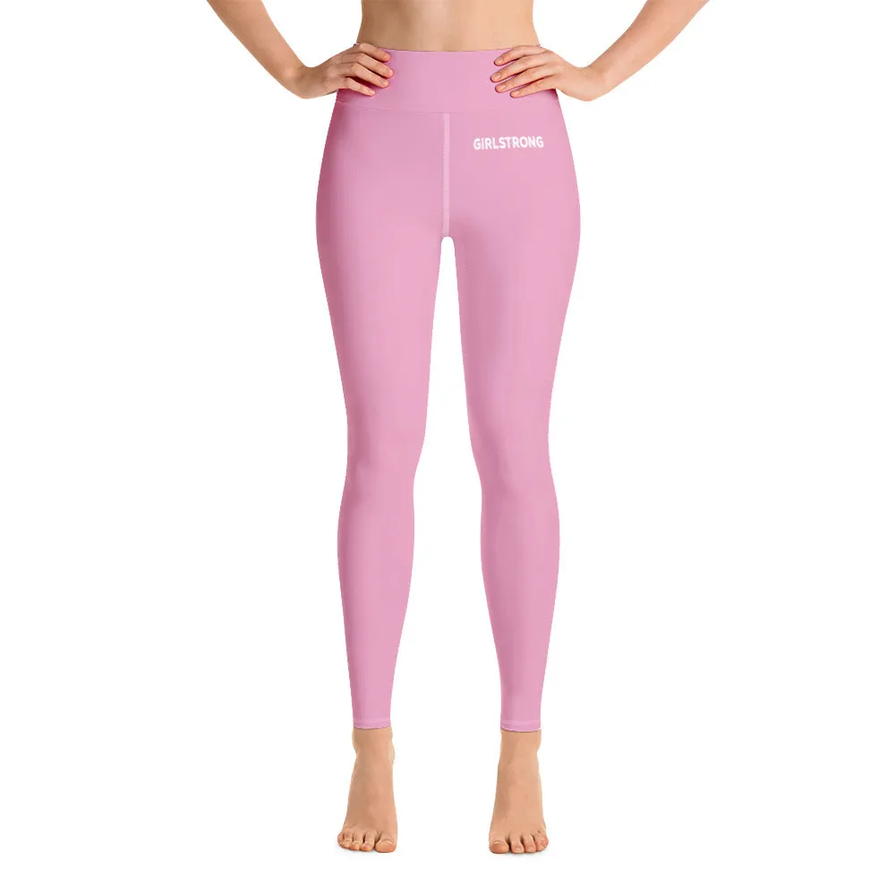 ELEVATED ESSENTIALS, BOOTY BOOSTING HIGH WAISTBAND LEGGING PRETTY PINK