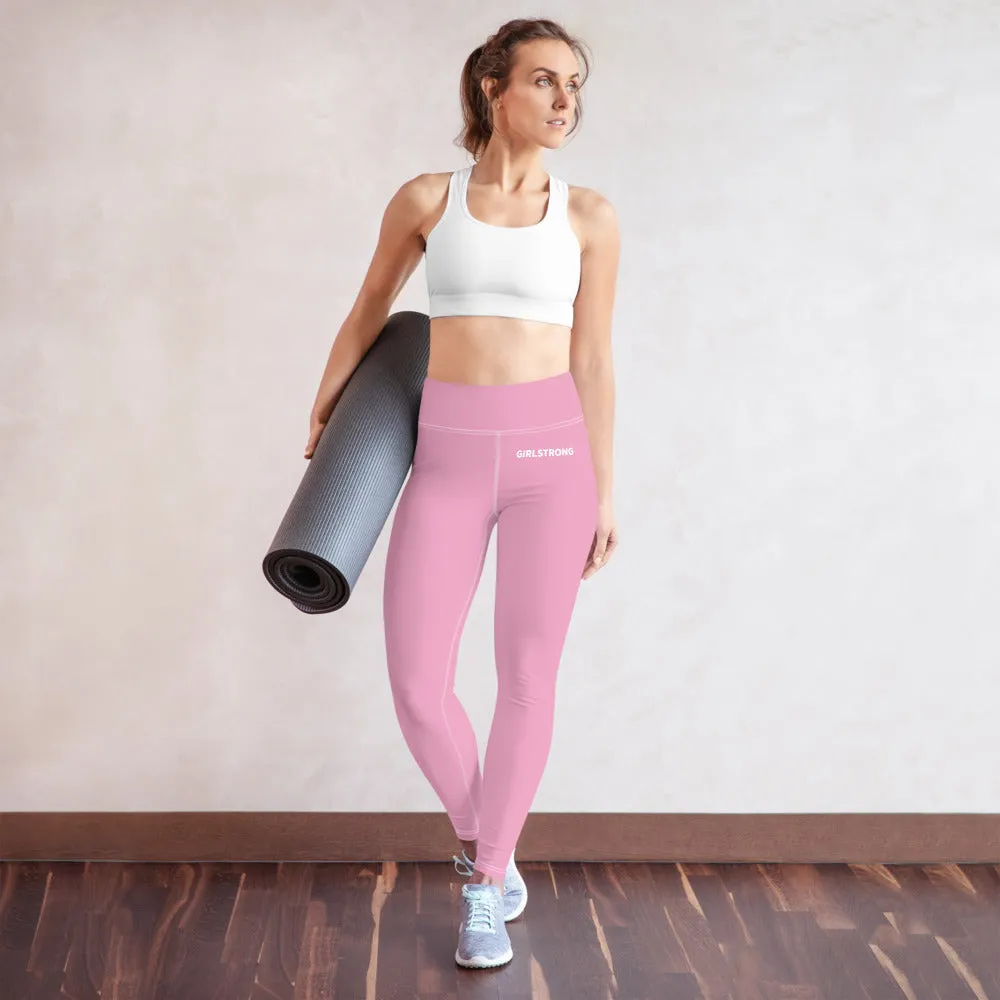 ELEVATED ESSENTIALS, BOOTY BOOSTING HIGH WAISTBAND LEGGING PRETTY PINK