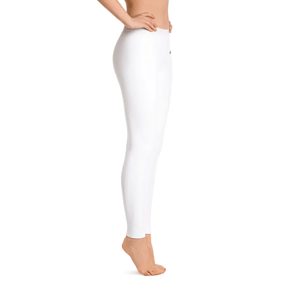 ELEVATED ESSENTIALS, SLIM AND SCULPT LEGGING WHITE