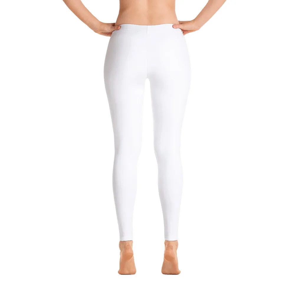 ELEVATED ESSENTIALS, SLIM AND SCULPT LEGGING WHITE