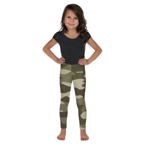 ELEVATED ESSENTIALS, THE PERFECT KID'S LEGGING GREEN CAMO