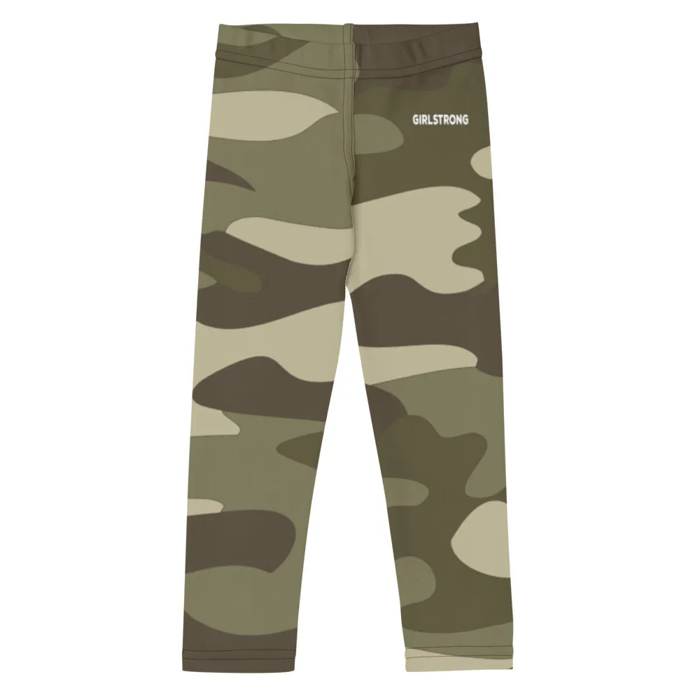 ELEVATED ESSENTIALS, THE PERFECT KID'S LEGGING GREEN CAMO