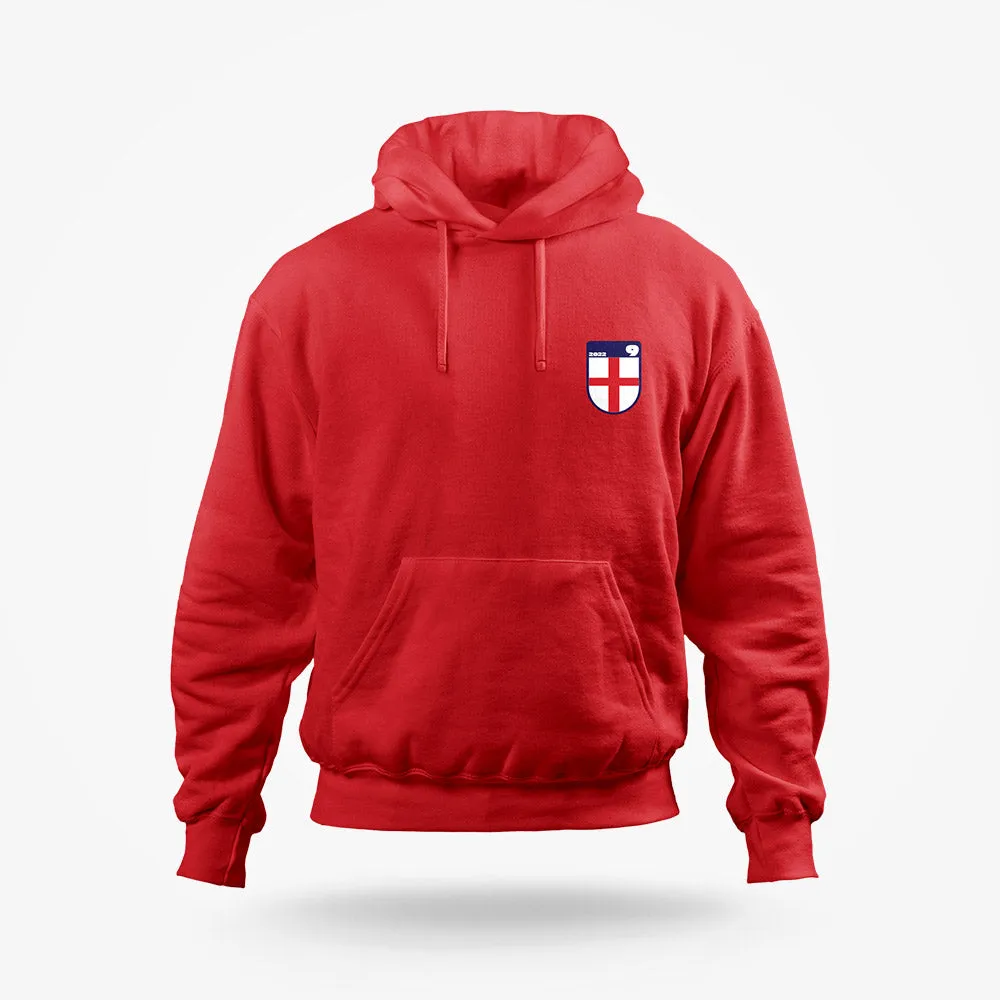 England's No. 9 | Harry Kane Tribute Hoodie (Left Pocket)