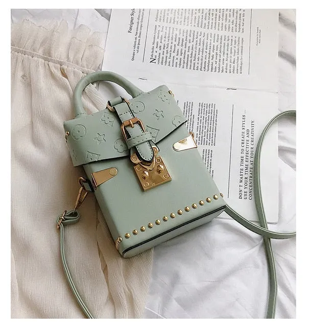 Female Rivet Crossbody Bags