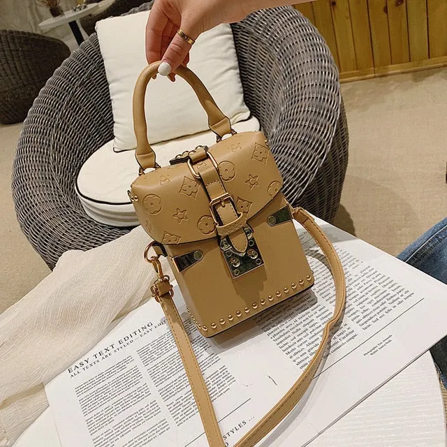 Female Rivet Crossbody Bags