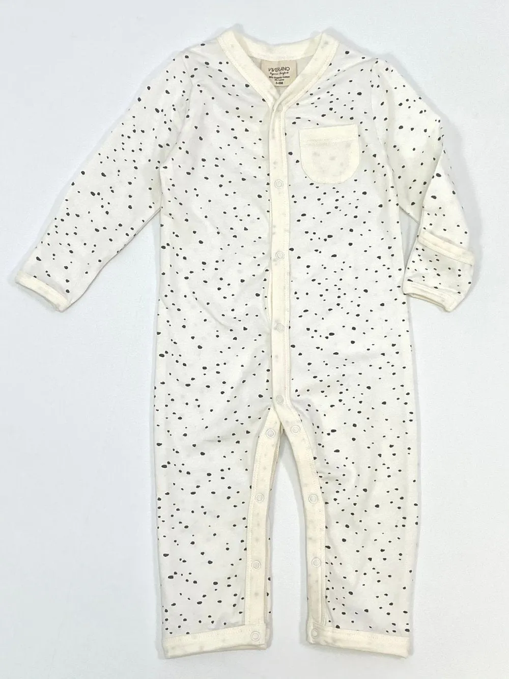 Florence Pebble Dot Jumpsuit Romper - Organic Cotton (2 Colors)