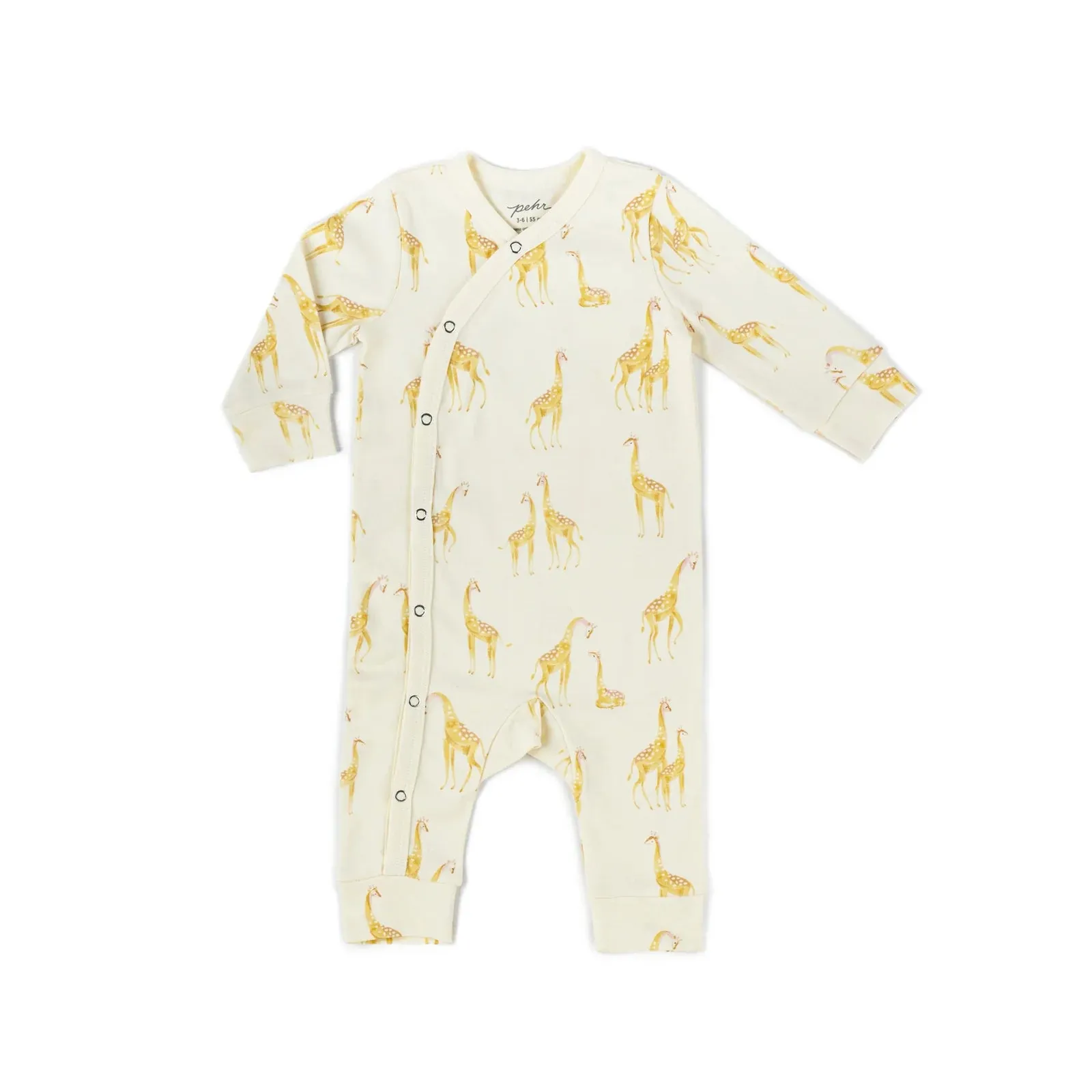 Follow Me Giraffe Kimono Romper