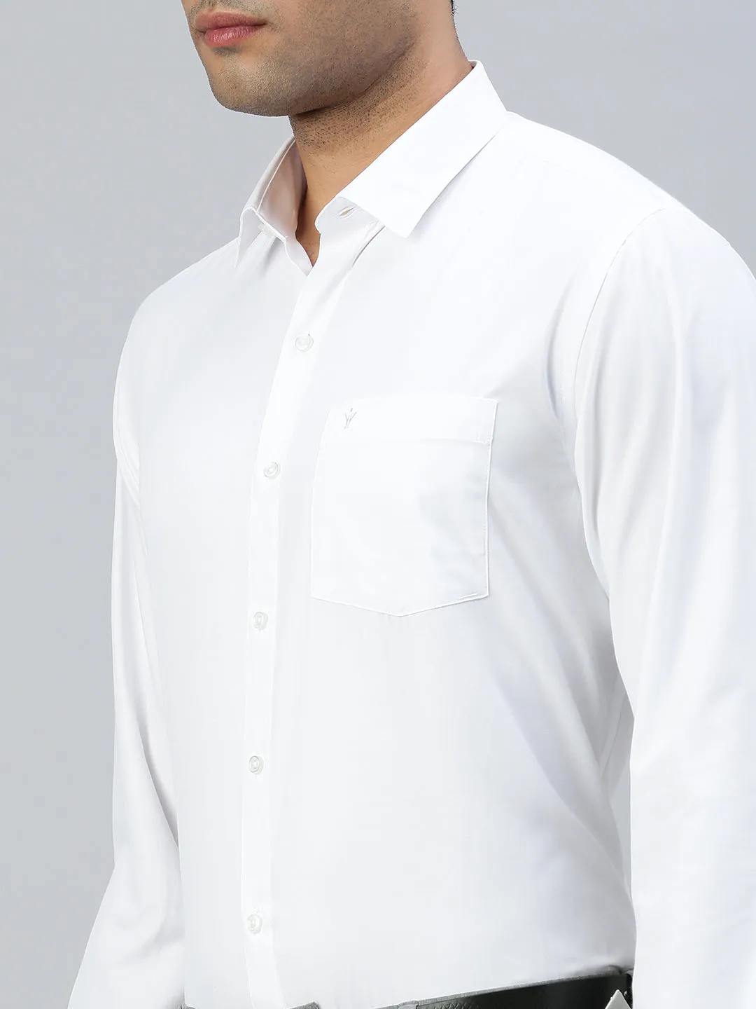 Formal White Full Sleeves Shirt (2 Pcs Pack)