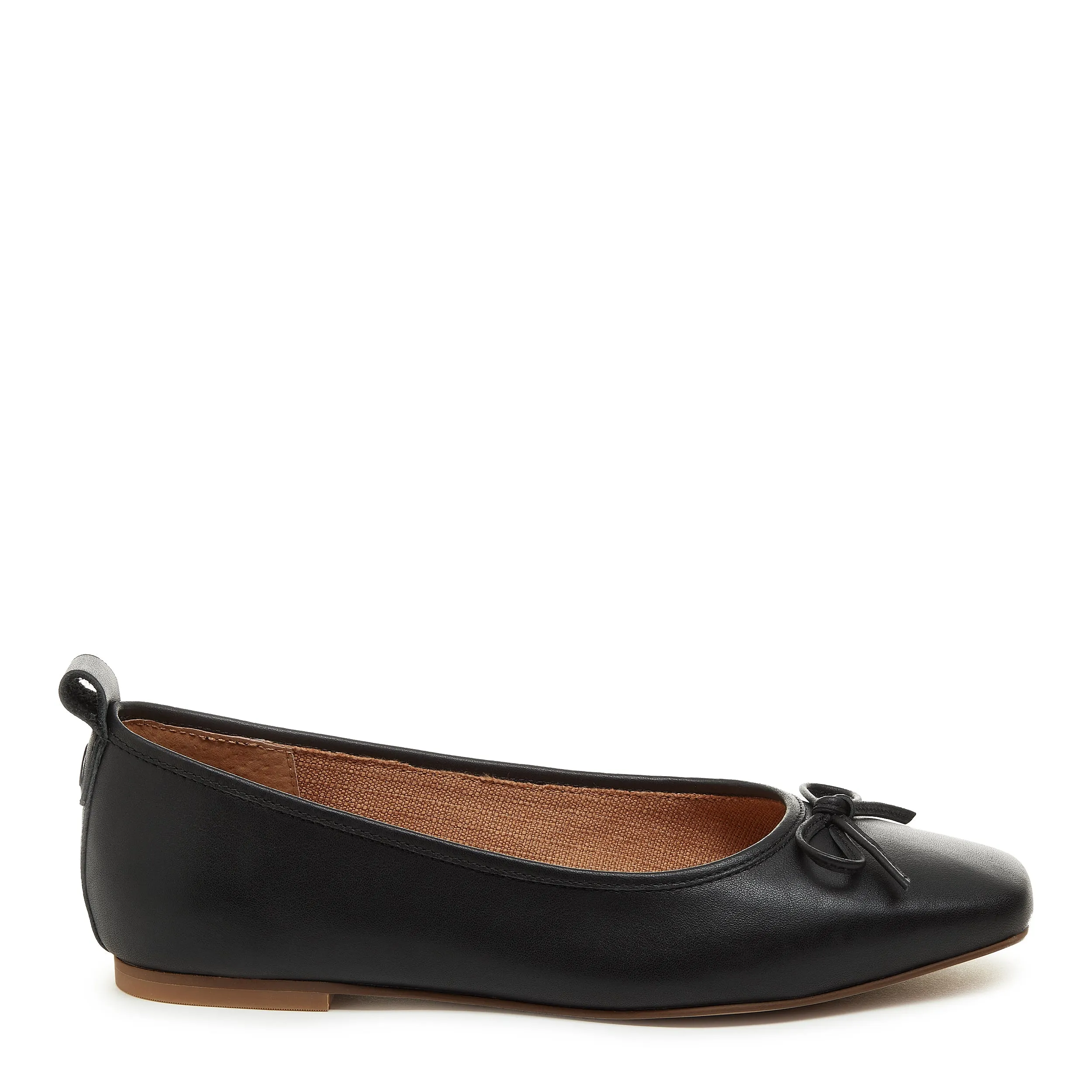 Frankie Black Ballet Flats