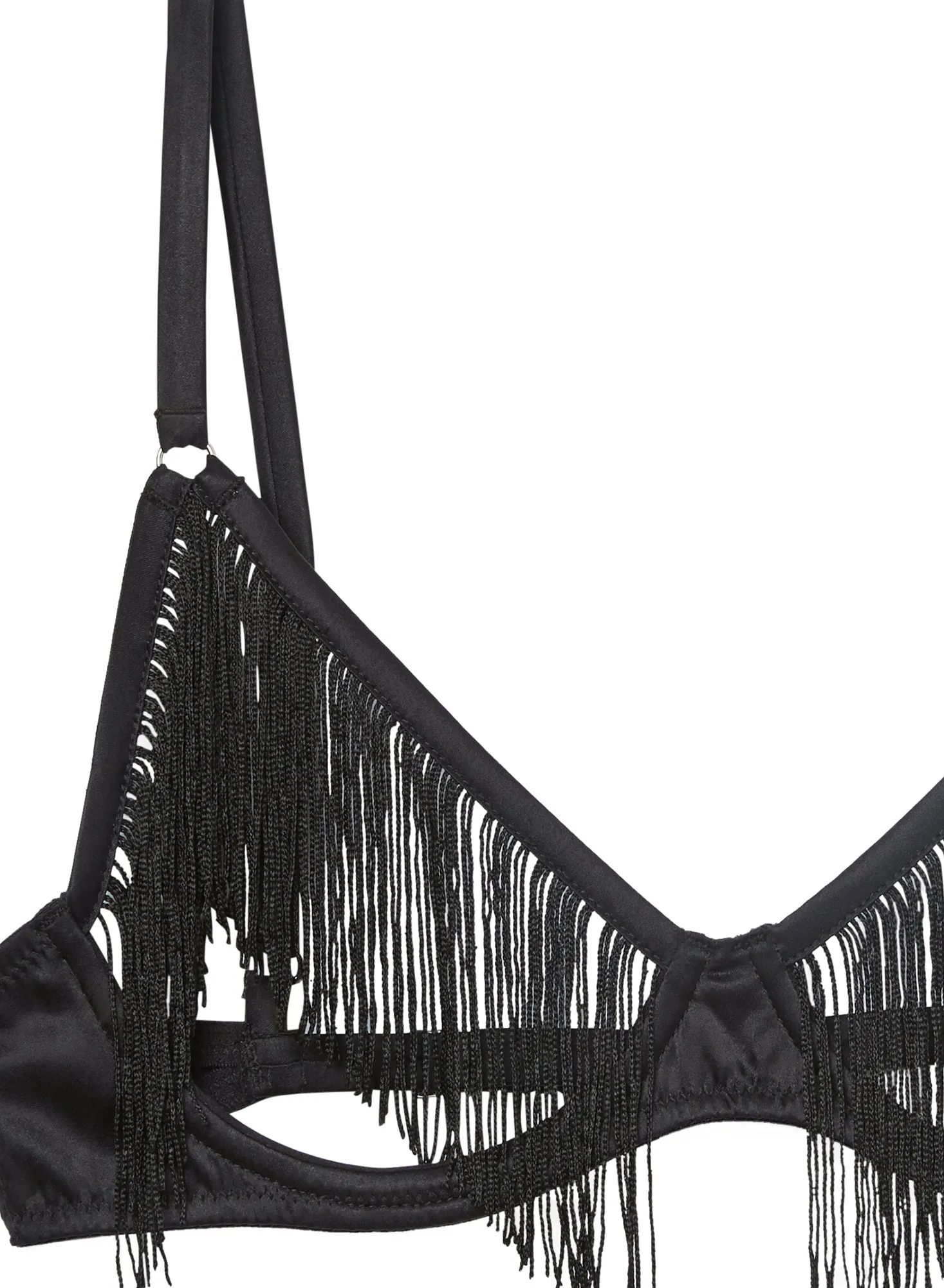 Fringe Ouvert Bra