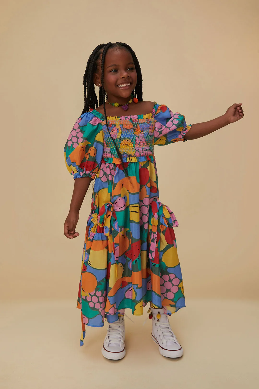 Fruit Landscape Kids Dress