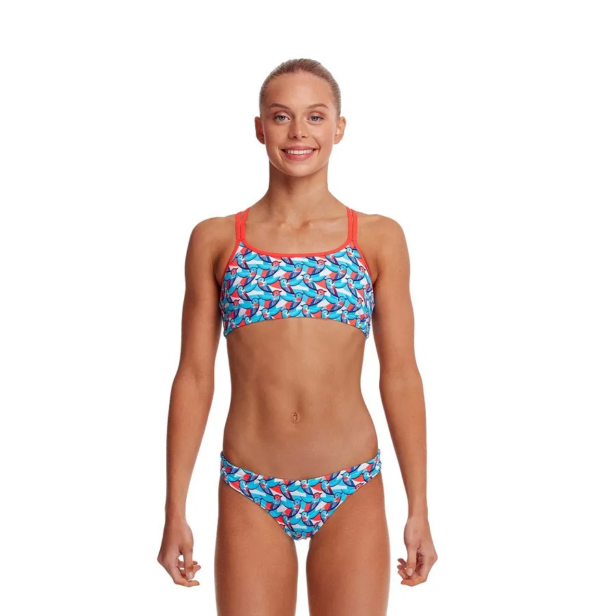 Funkita Girls Criss Cross Two Piece FS33G- Swallowed Up