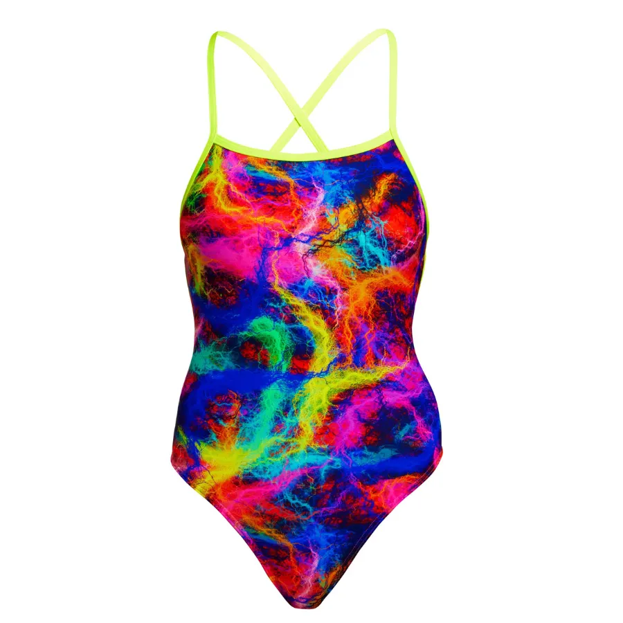 Funkita Womens Strapped In One Piece FS38L- Solar Flares