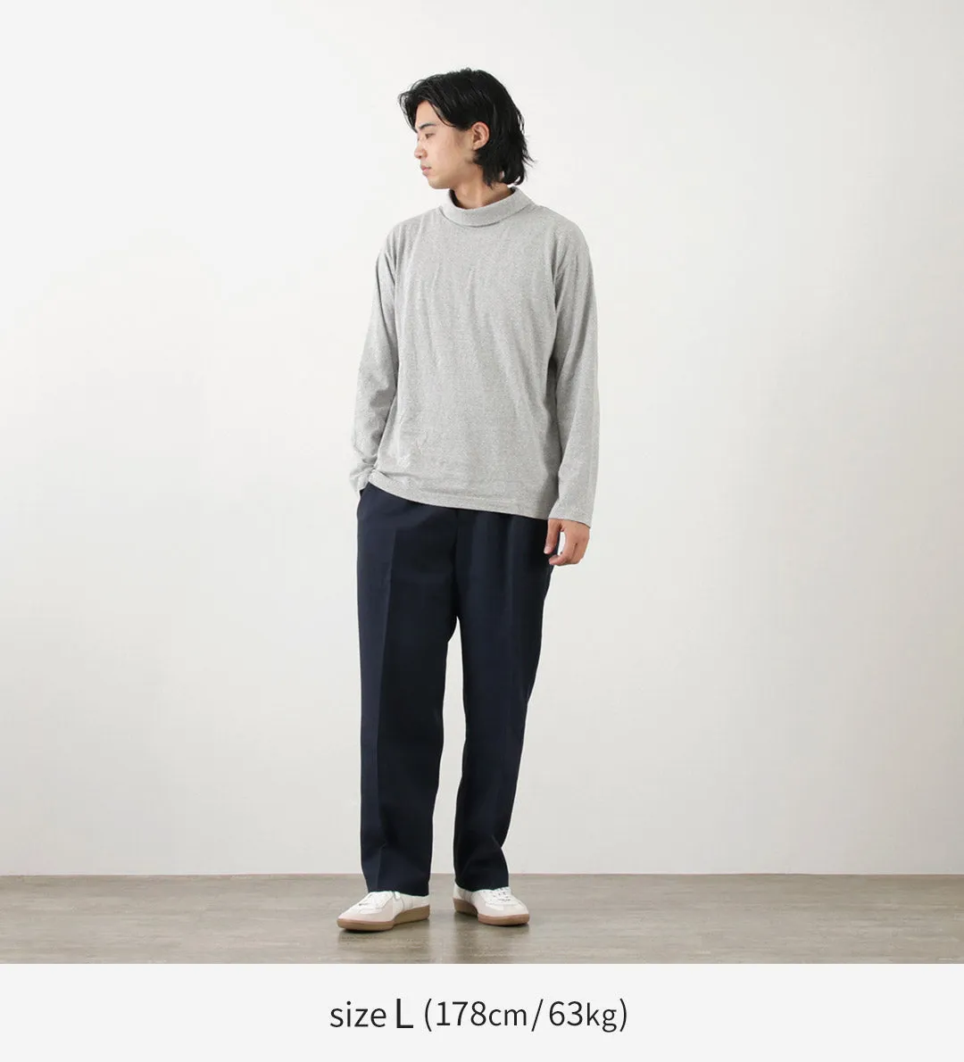 GOOD ON / Long Sleeve Turtleneck T-Shirt