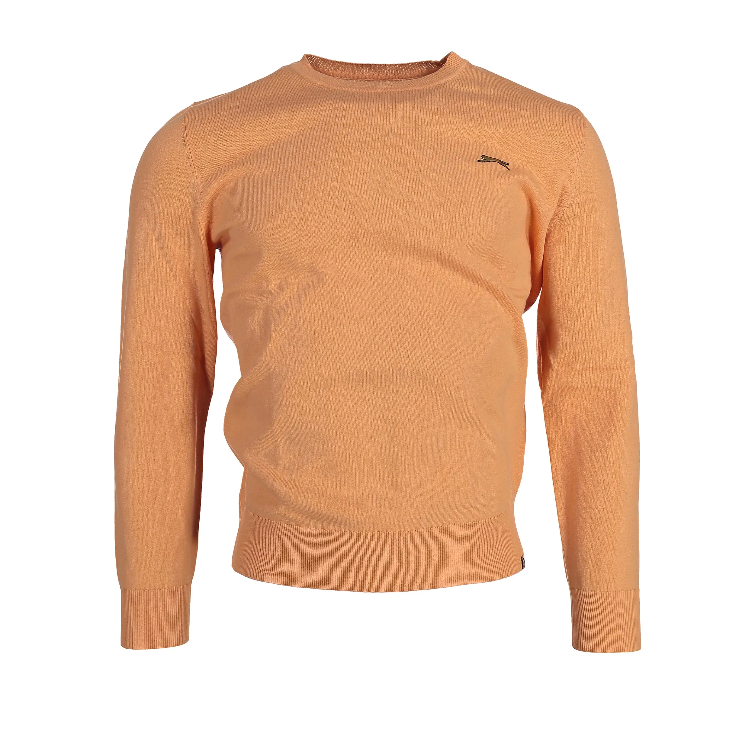 GREYSON ROUND NECK PIMA COTTON- DAWN ORANGE