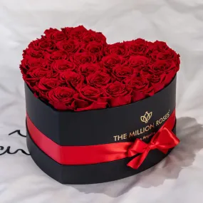 Heart Black Box | Red Roses