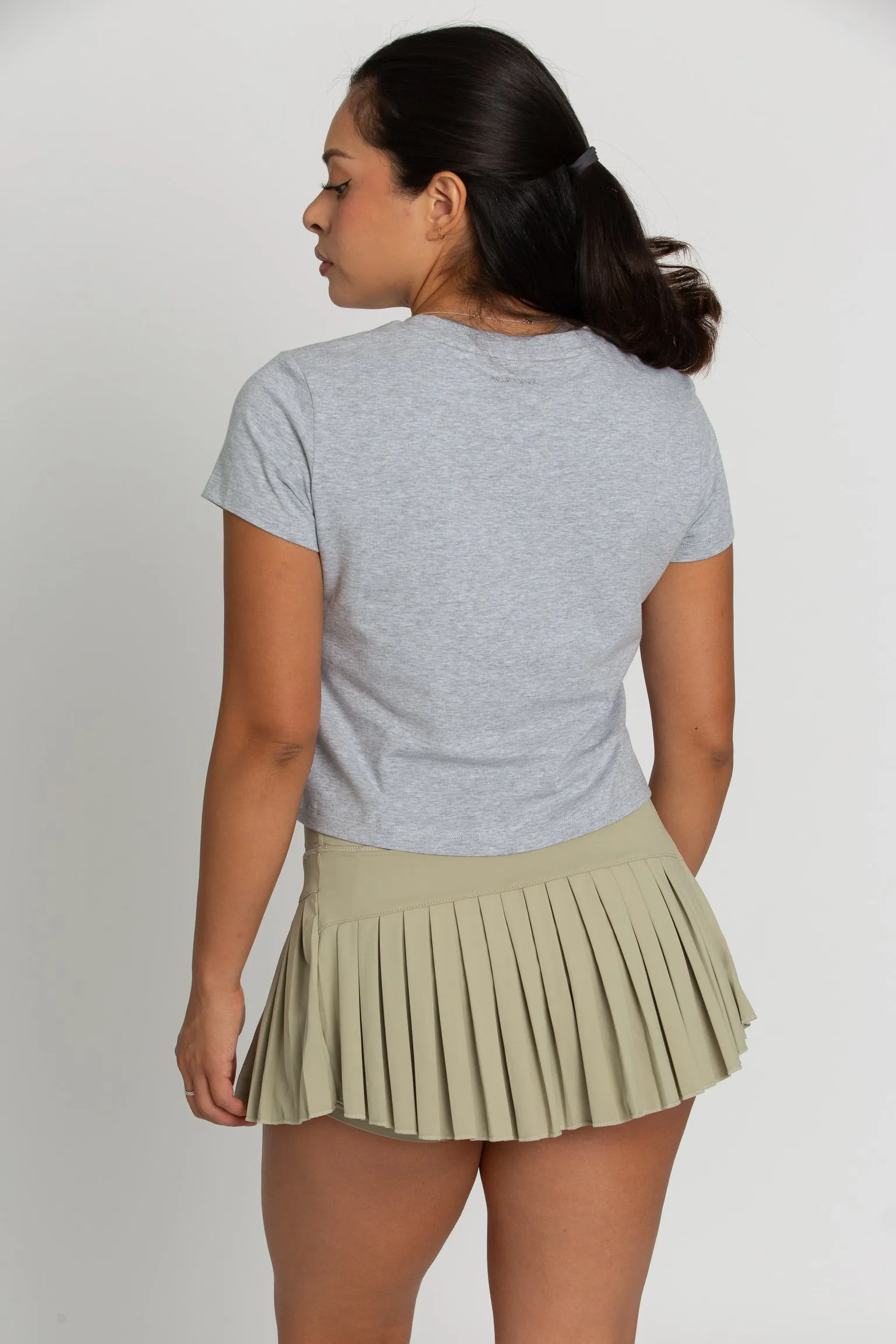 Heather Grey Classic Short Sleeve Tee