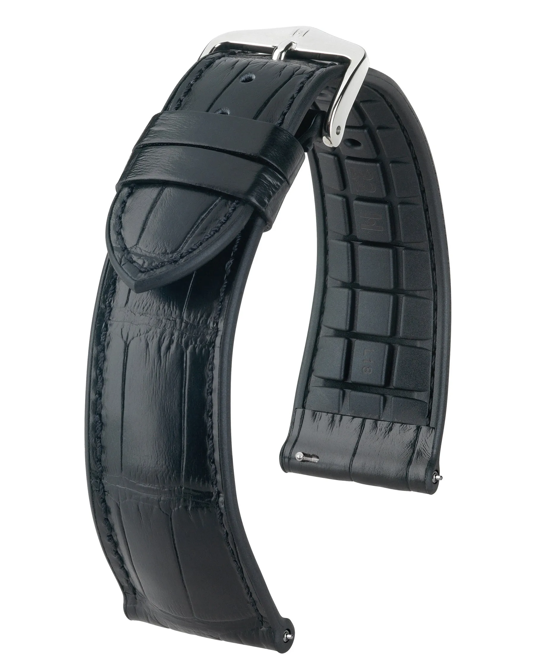 HIRSCH IAN Genuine Alligator Performance Watchband  093 50 07