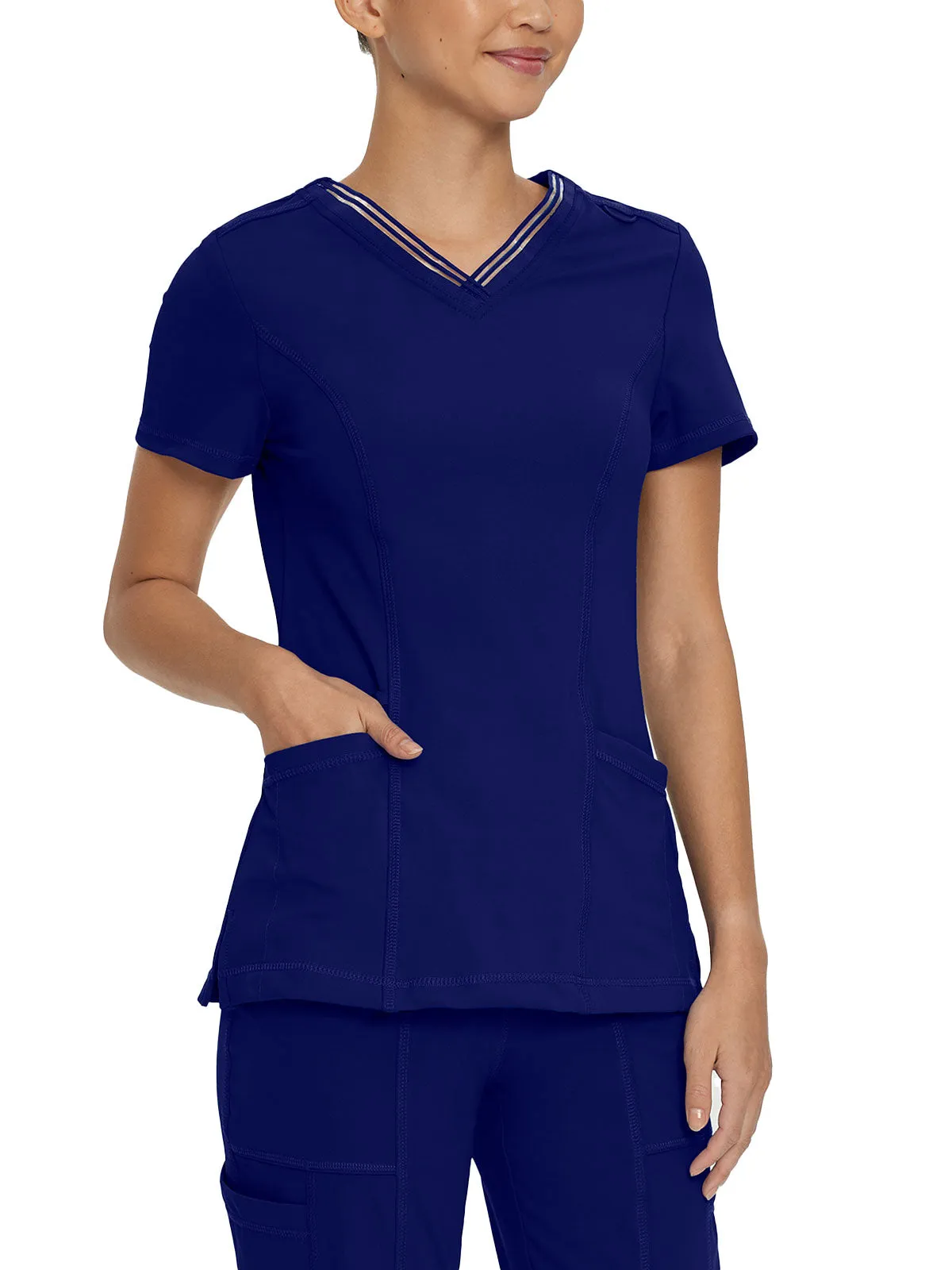 Impulse - Women's 2-Pocket V-Neck Scrub Top