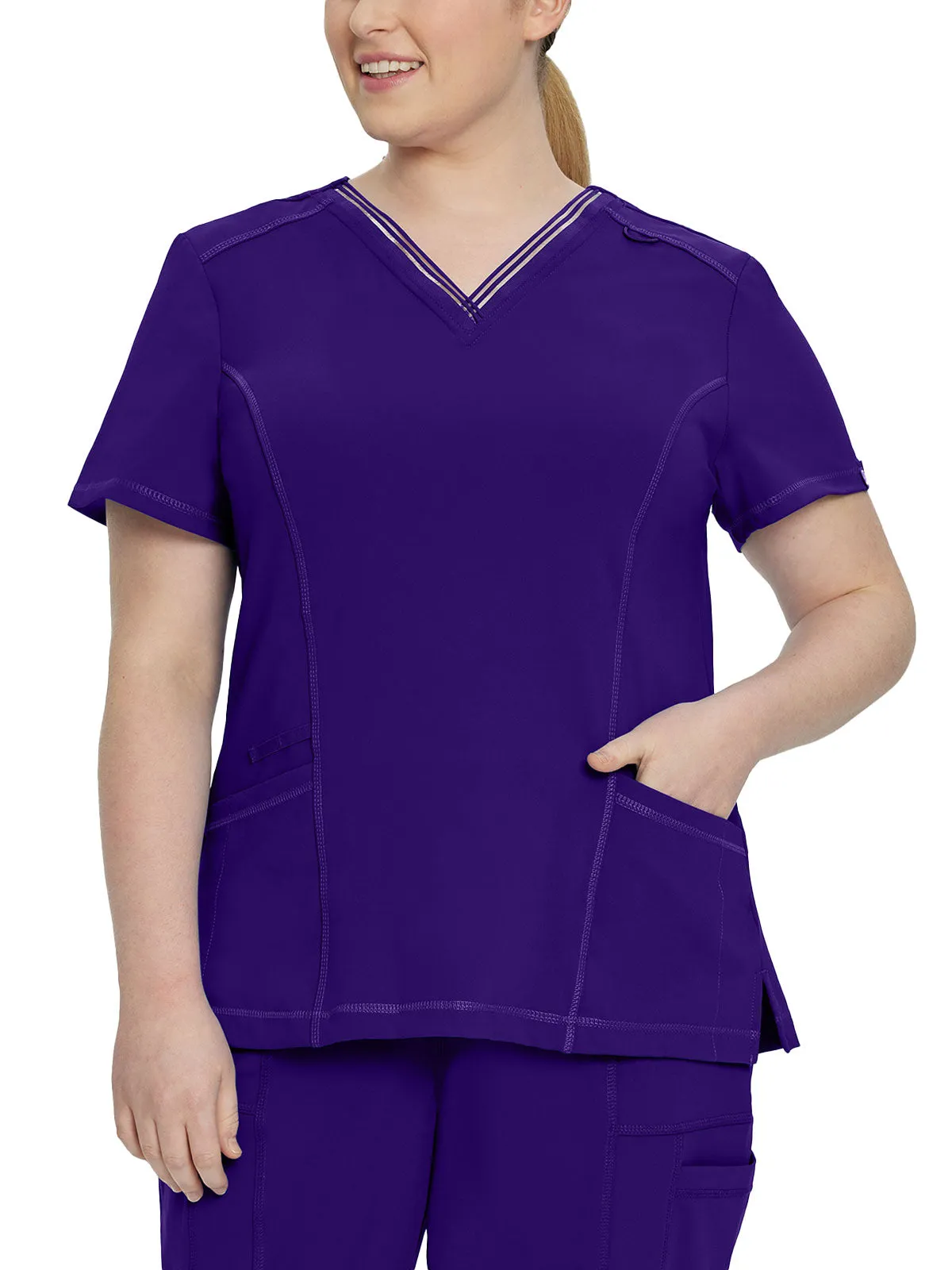 Impulse - Women's 2-Pocket V-Neck Scrub Top