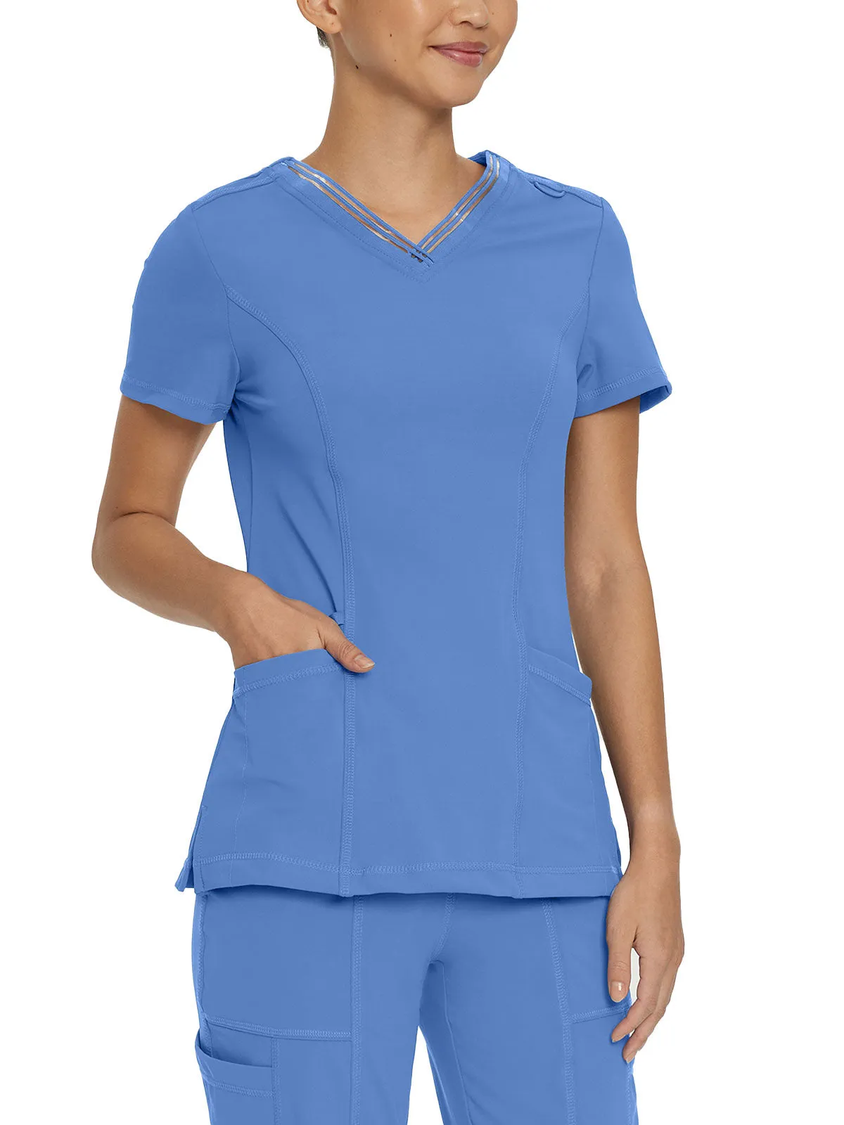 Impulse - Women's 2-Pocket V-Neck Scrub Top