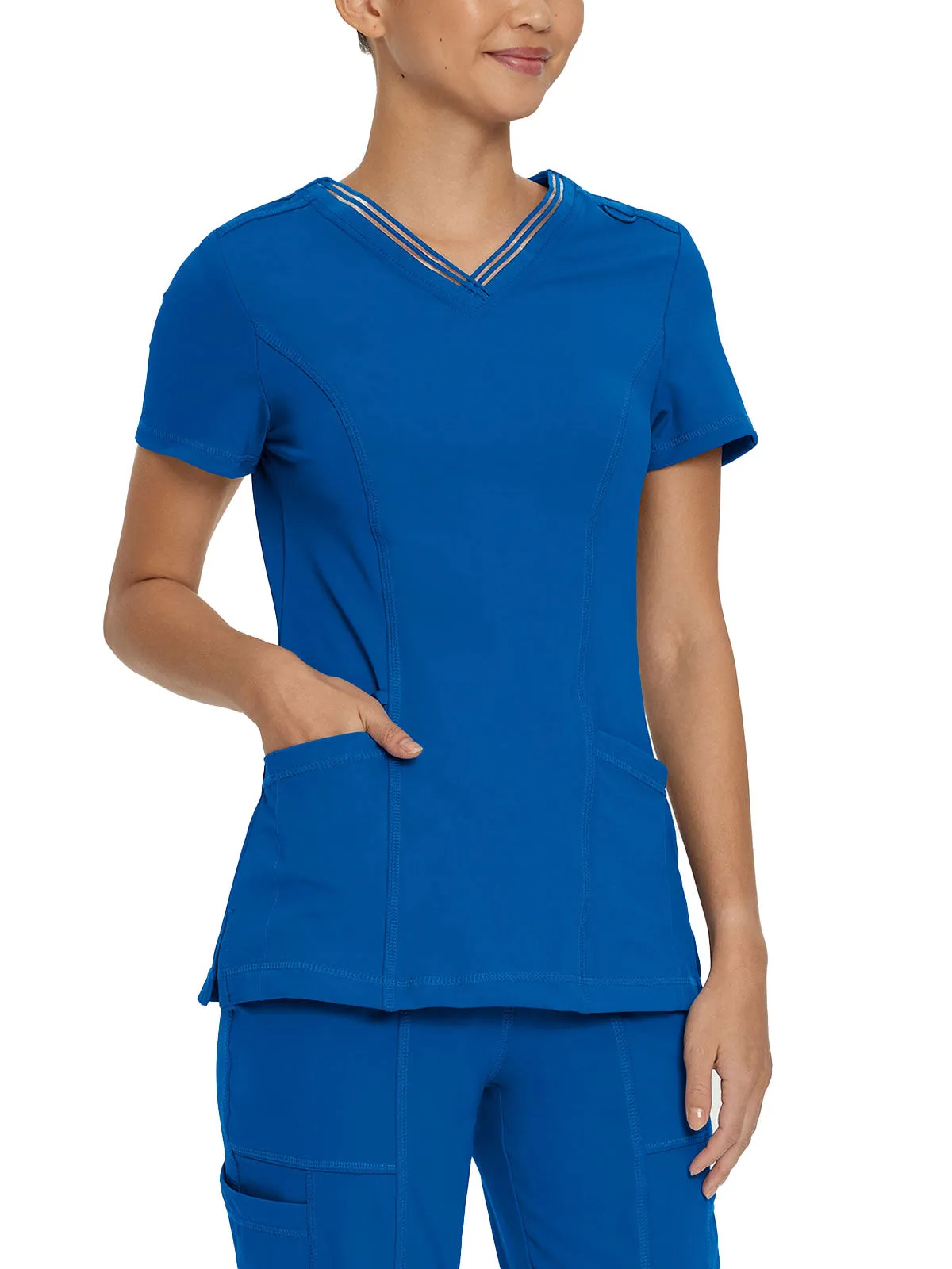 Impulse - Women's 2-Pocket V-Neck Scrub Top