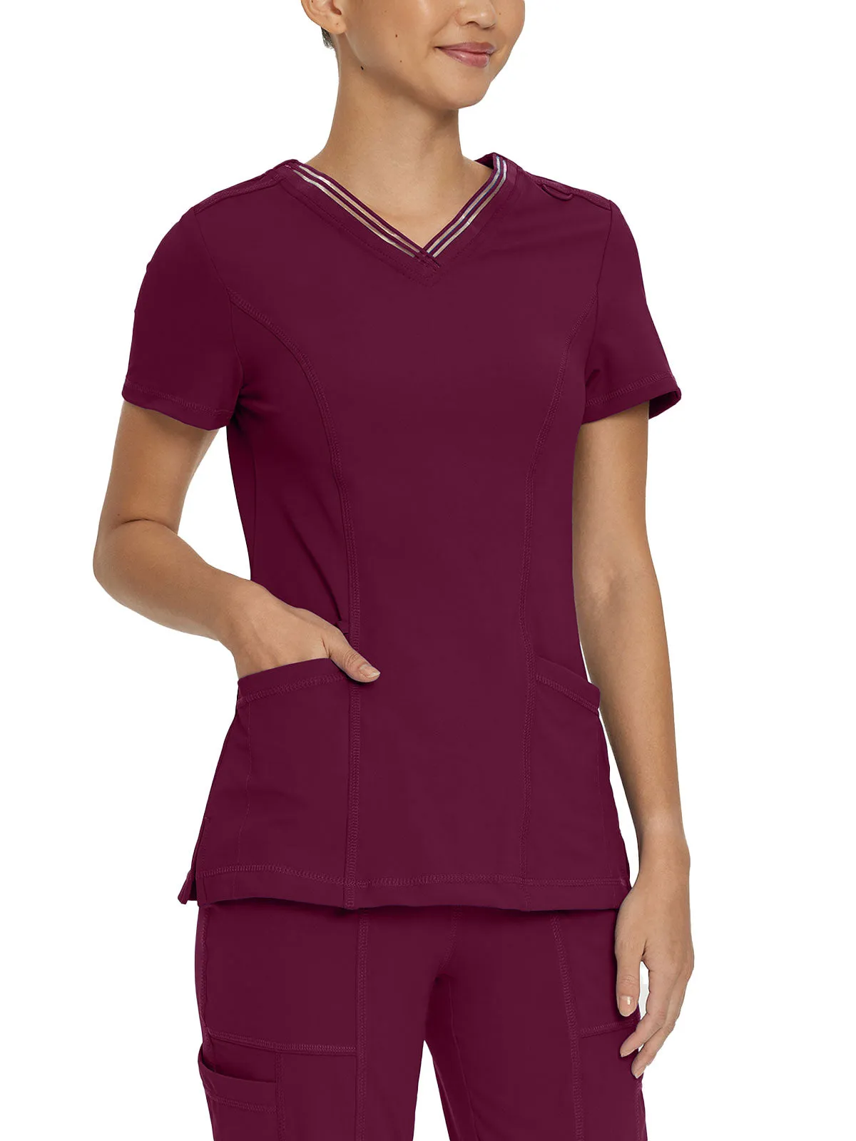 Impulse - Women's 2-Pocket V-Neck Scrub Top