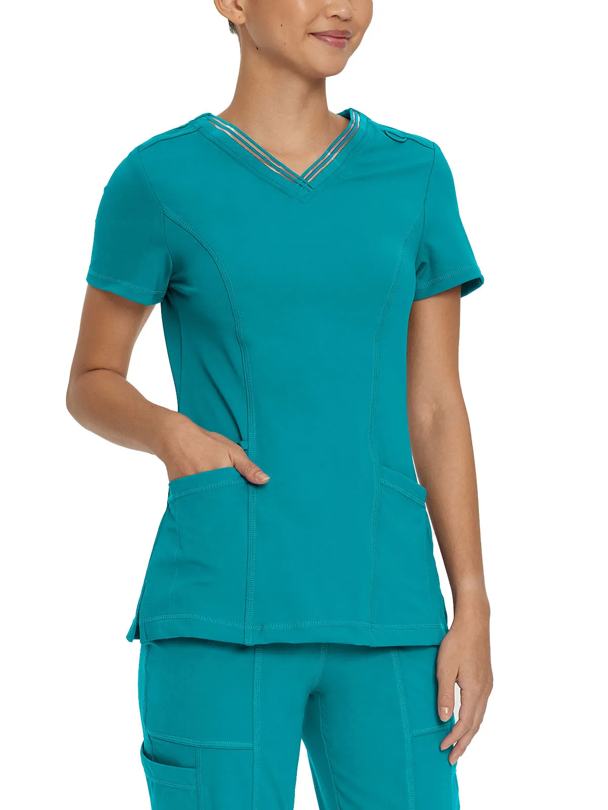 Impulse - Women's 2-Pocket V-Neck Scrub Top