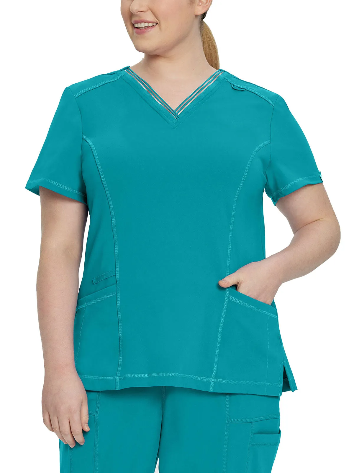 Impulse - Women's 2-Pocket V-Neck Scrub Top