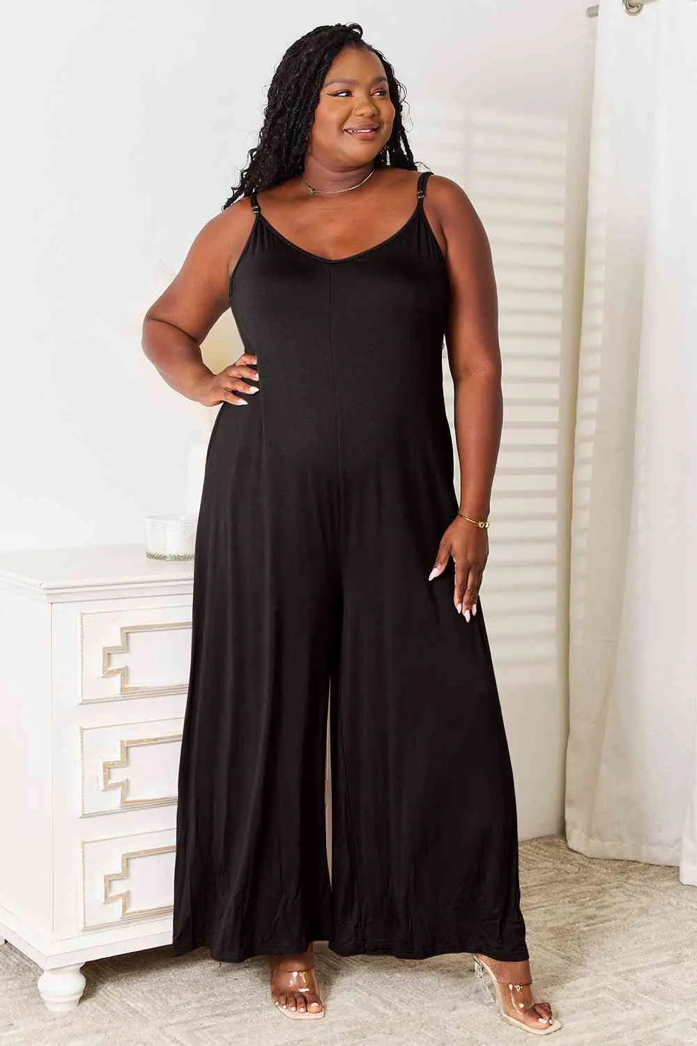 Just BE. Renali  Wide Leg Jumpsuit