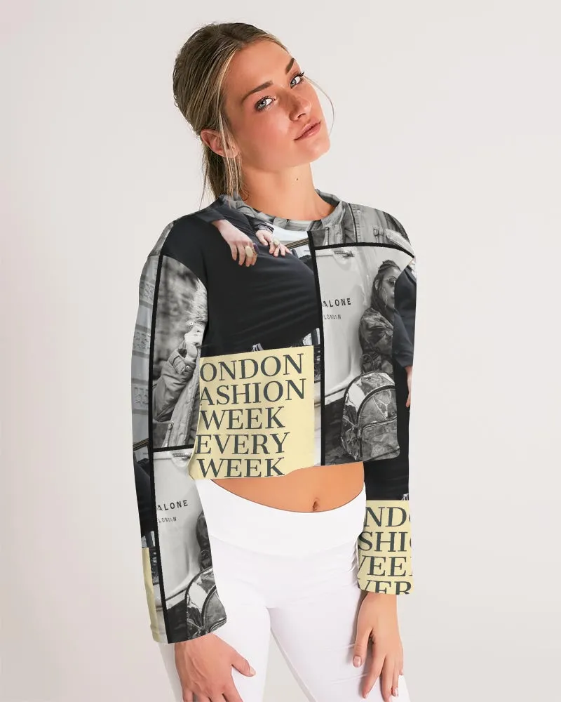 L.D.F.W Women's Cropped Sweatshirt