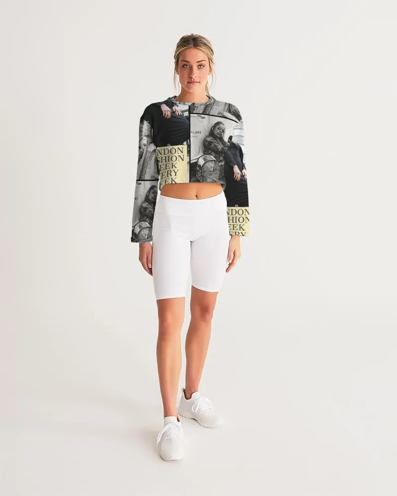 L.D.F.W Women's Cropped Sweatshirt