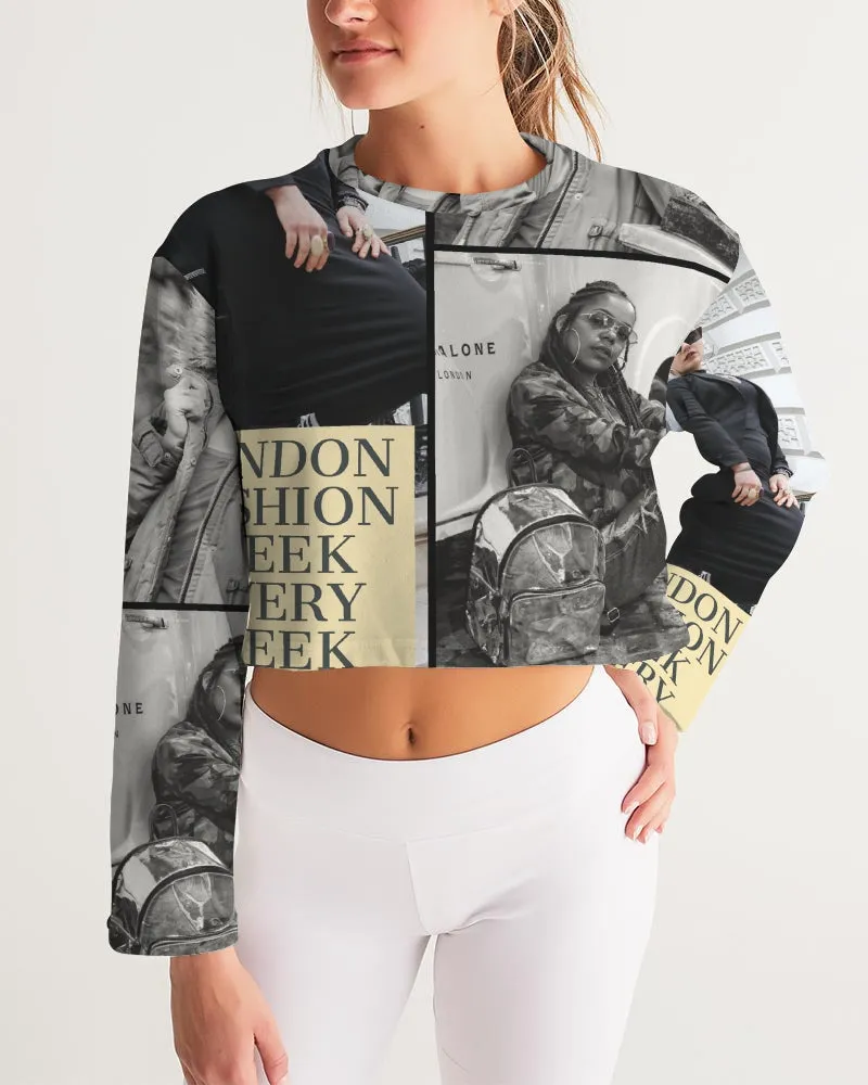 L.D.F.W Women's Cropped Sweatshirt