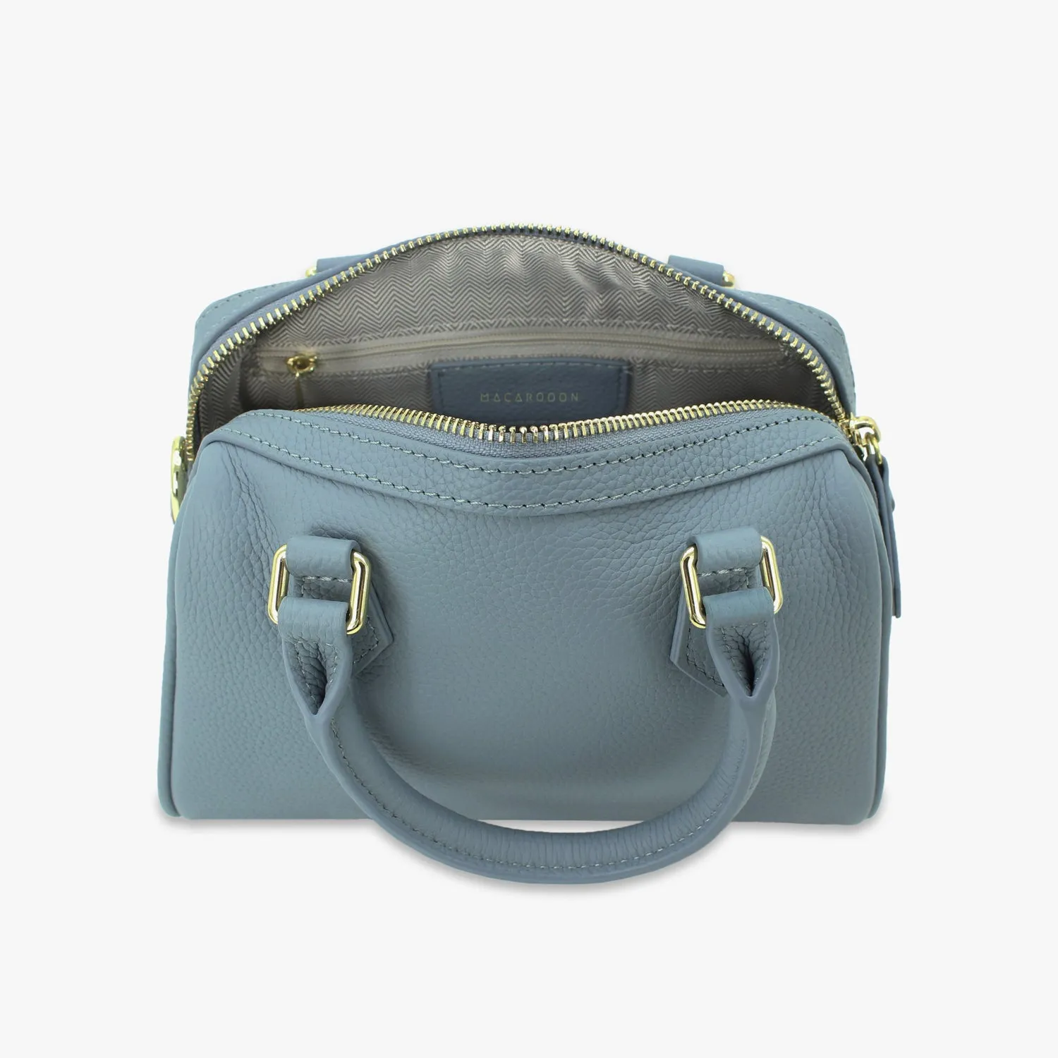 Leather Top Handle Bag