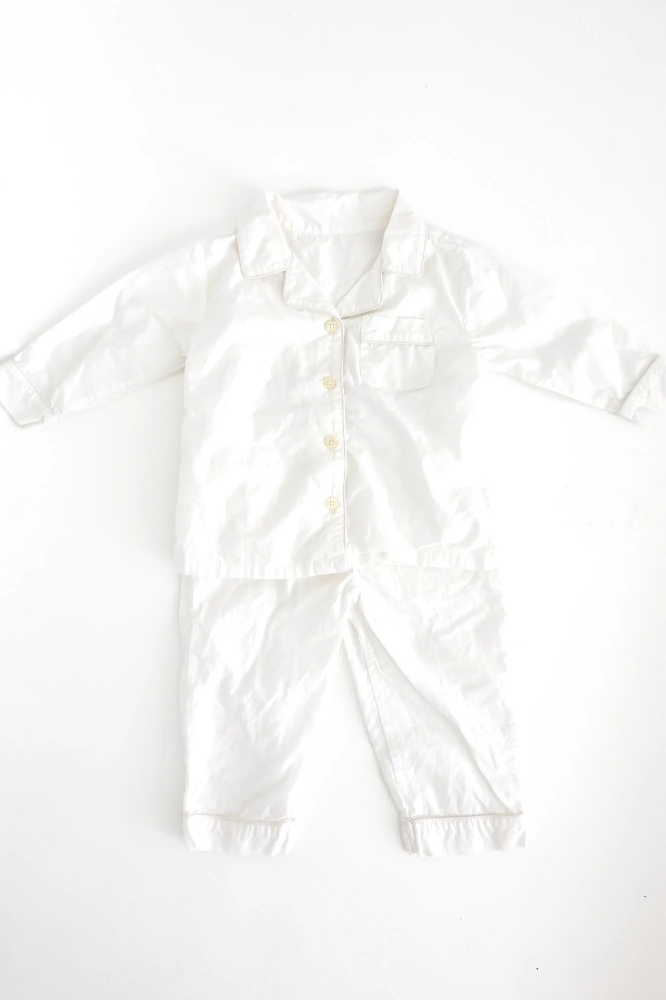 Littles Play Suit,  White