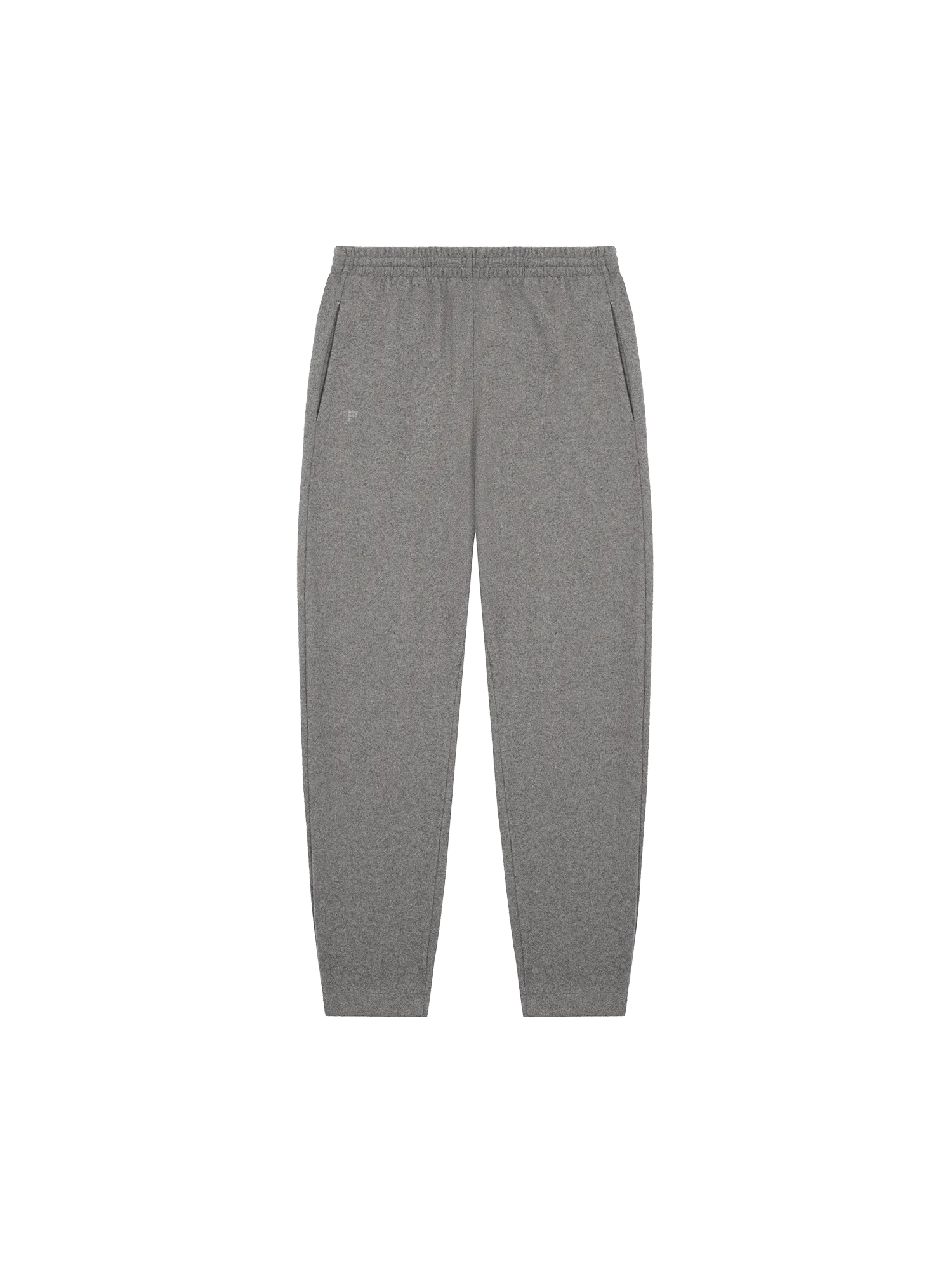 Mens Archive Recycled Wool Jersey Barrel-Leg Track Pants—volcanic grey