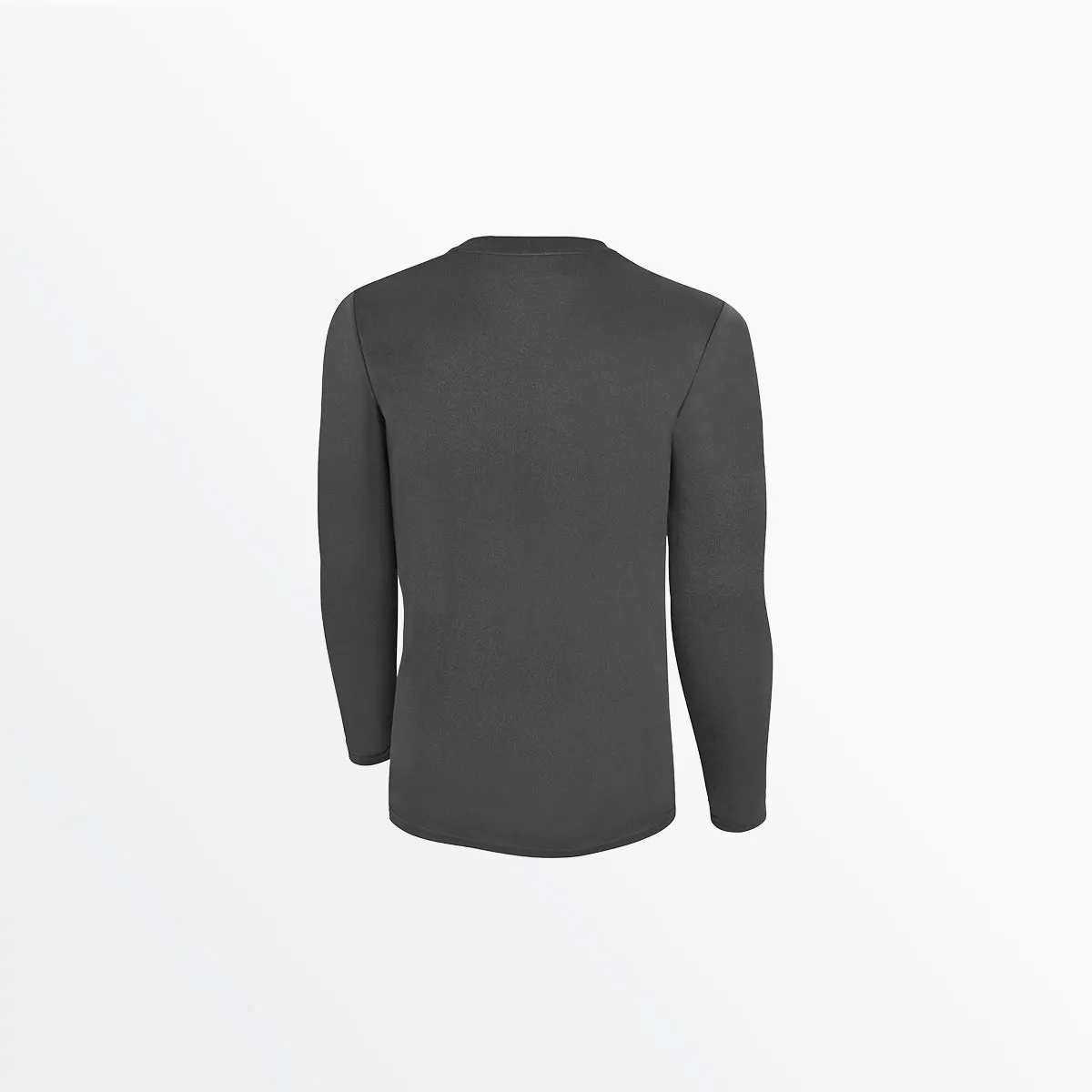 MEN'S BASICS CREW NECK LONG SLEEVE POLY TEE