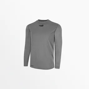 MEN'S BASICS CREW NECK LONG SLEEVE POLY TEE