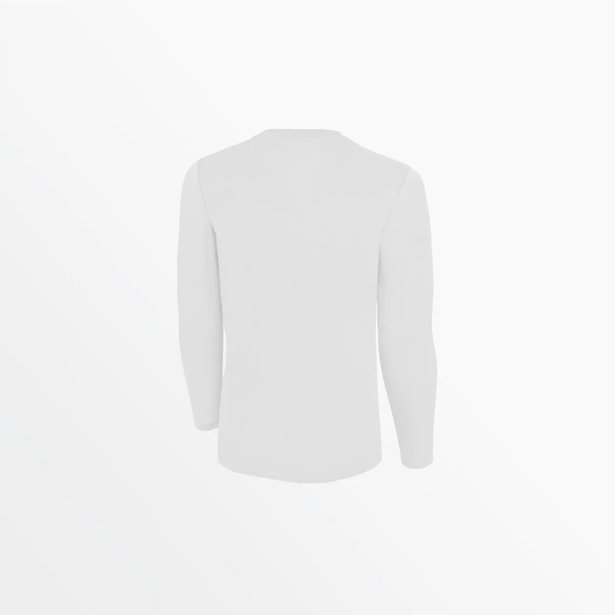 MEN'S BASICS CREW NECK LONG SLEEVE POLY TEE