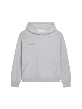 Mens DNA Hoodie—grey marl