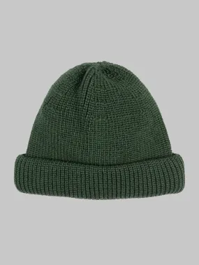 Mr. Fatman Merino Wool Roll Watch Cap Green