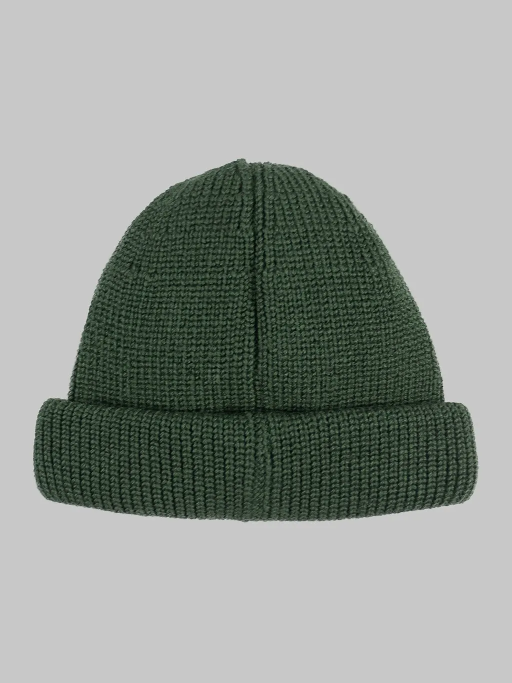 Mr. Fatman Merino Wool Roll Watch Cap Green