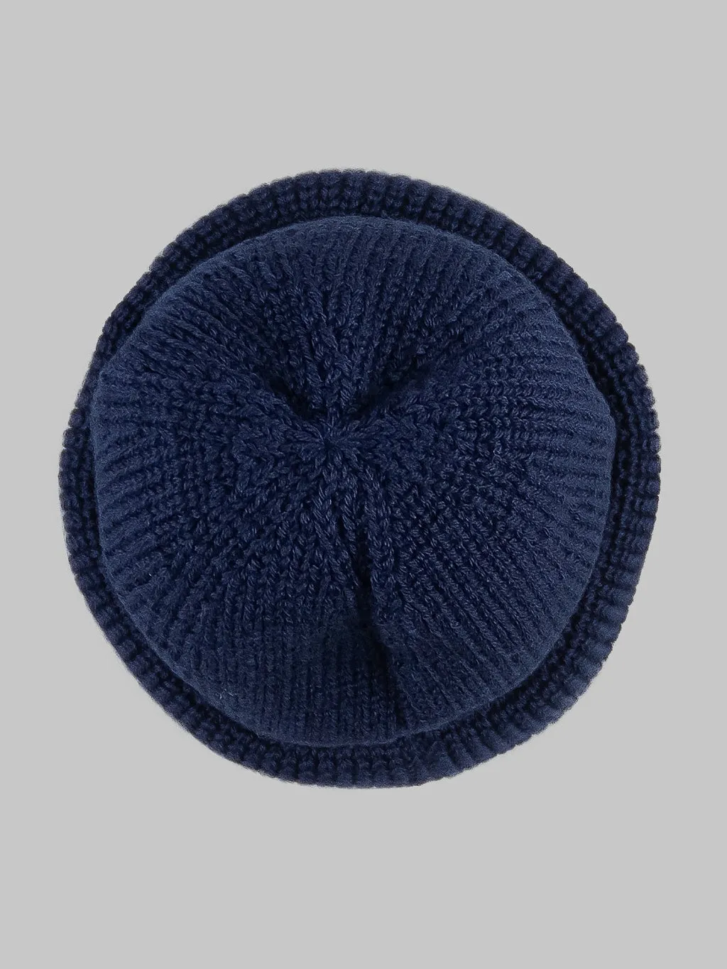 Mr. Fatman Merino Wool Roll Watch Cap Navy