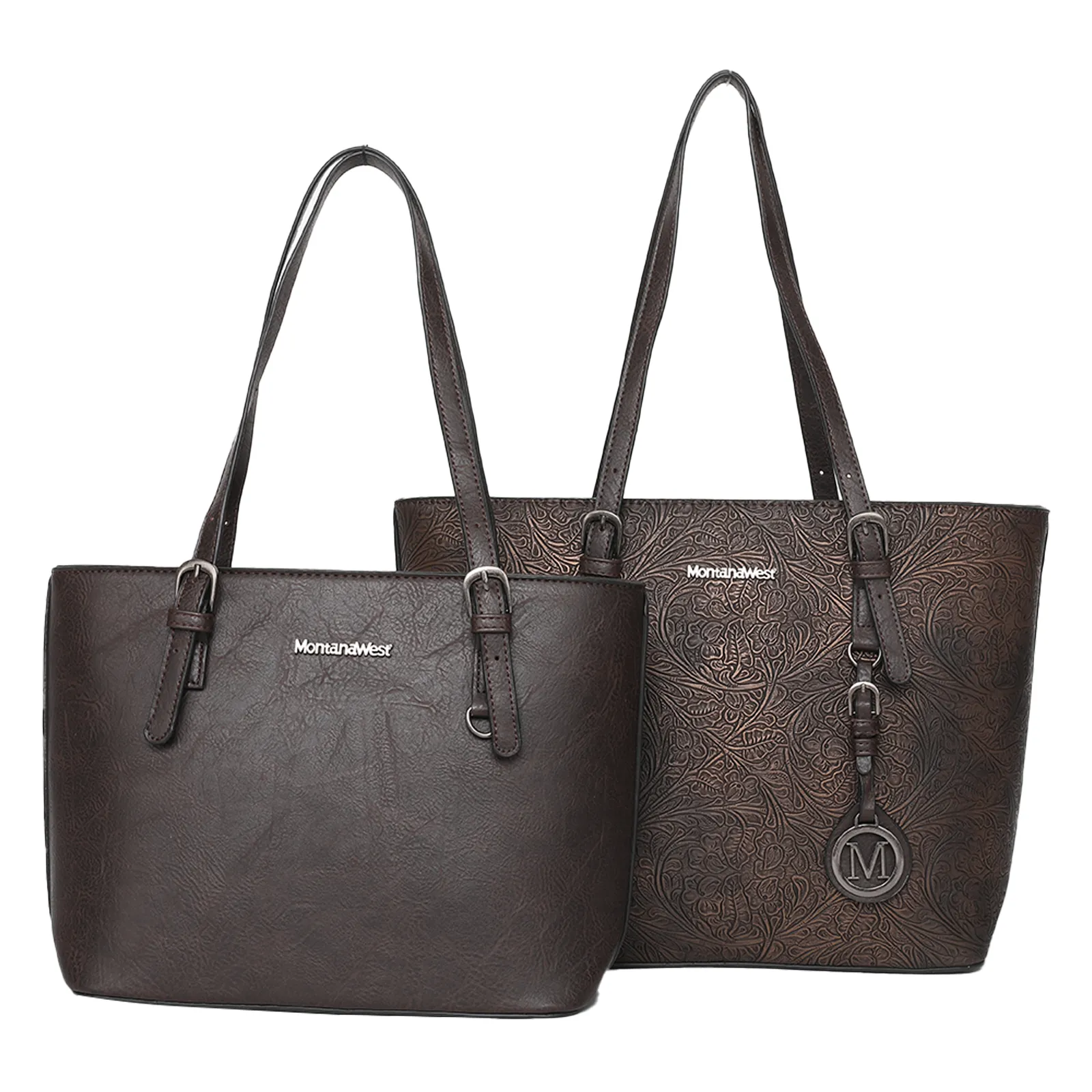 MWC2-G052 Montana West Concealed Carry 2Pcs Set Basic Tote