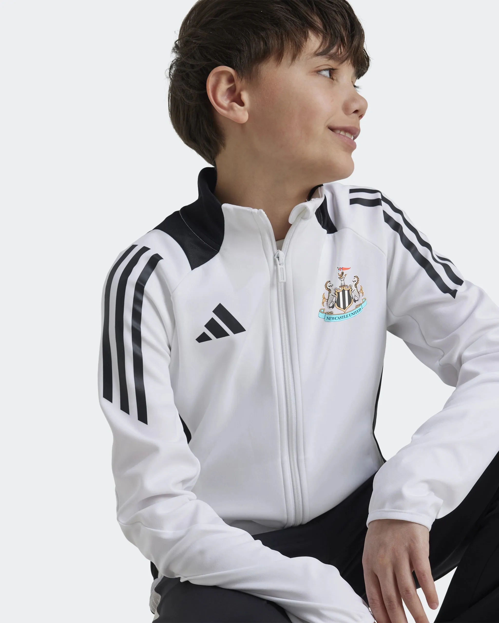 Newcastle United adidas Kids' Coach's Competition Training Jacket